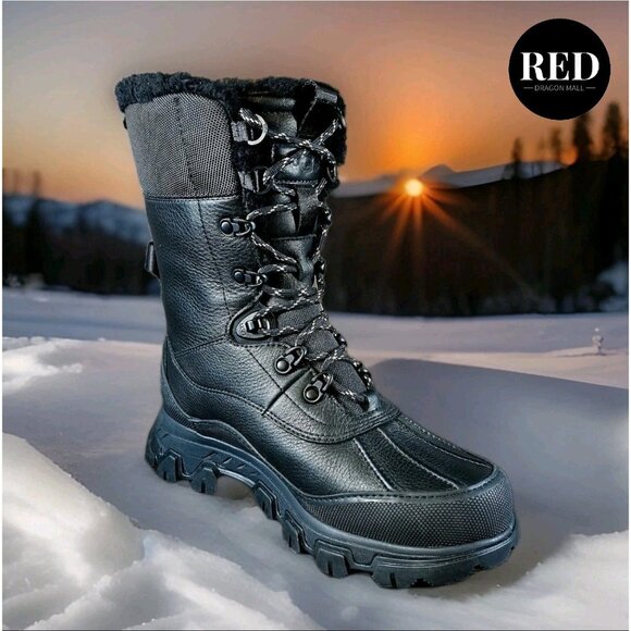 UGG Black Adirondack Meridian Gore-Tex Extreme Boots 1143839 - Women's Size 7 - Picture 13 of 14